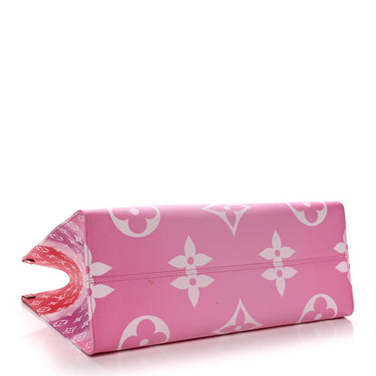 Louis Vuitton Monogram Escale Onthego GM Rouge 4 of 10