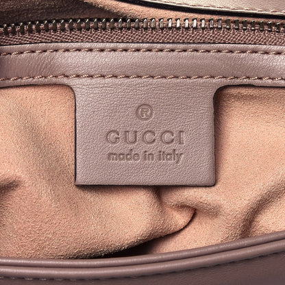 Gucci Calfskin Matelasse Medium GG Marmont Top Handle Shoulder Bag Porcelain Rose 6 of 14