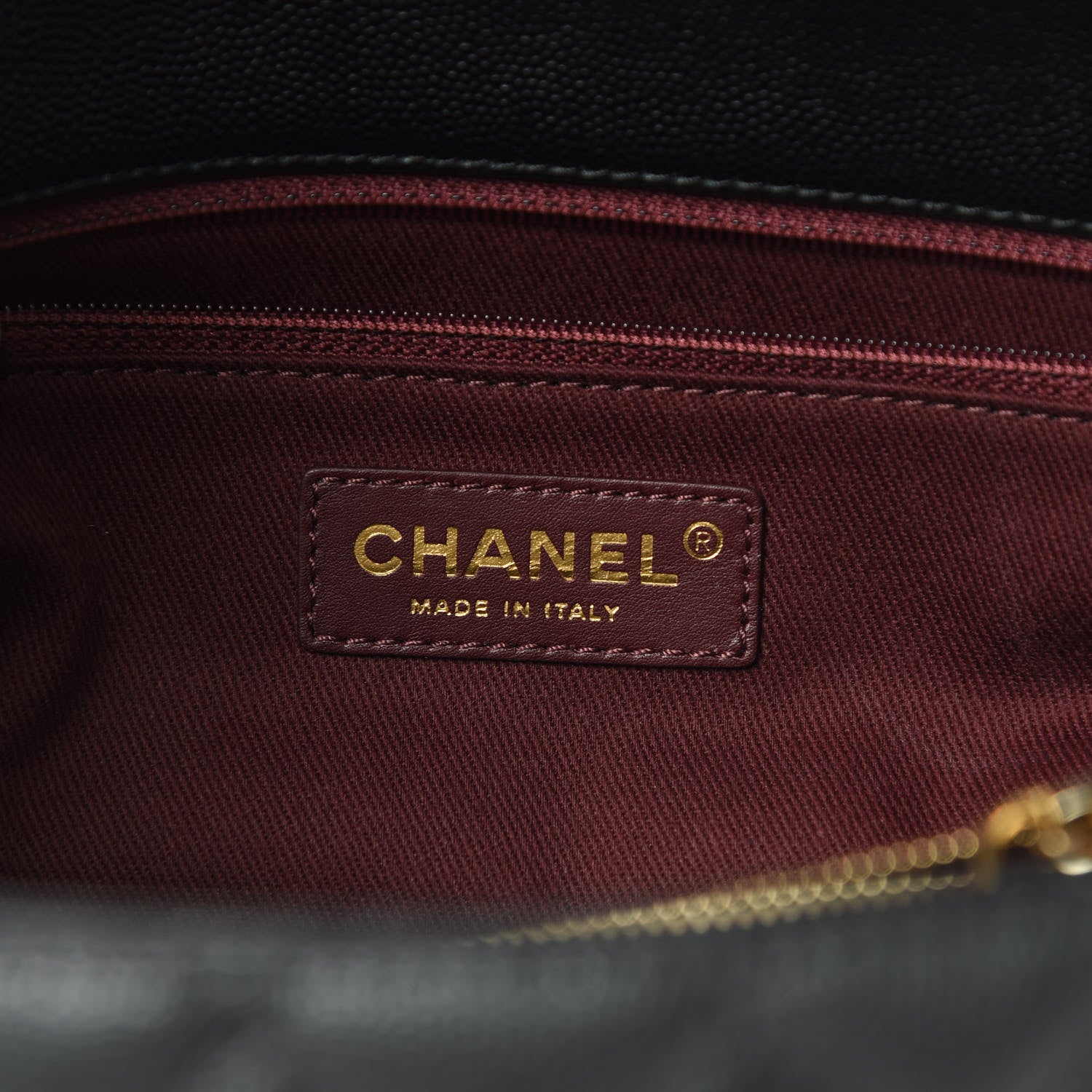 Chanel Caviar Quilted Medium Coco Handle Flap Black 6 of 11