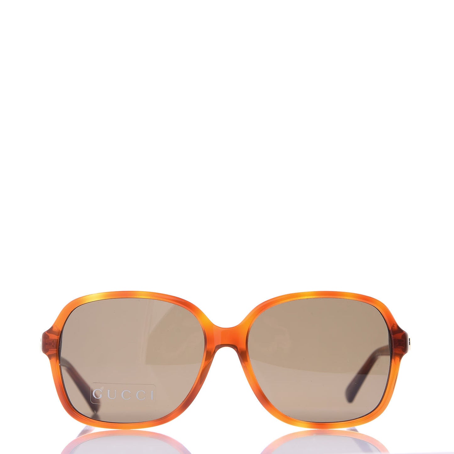 Acetate Square Frame Sunglasses GG 3834/F/S Tortoise