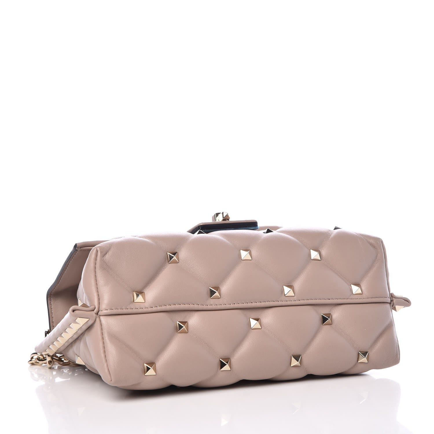 Valentino Garavani Nappa Small Candystud Crossbody Poudre 4 of 7