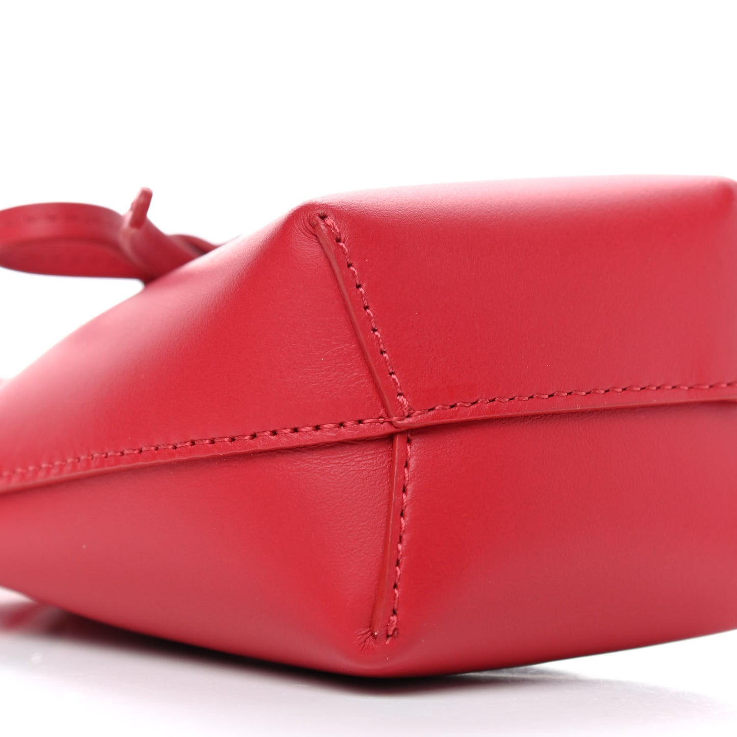 Calfskin Baby Bucket Bag Flamma