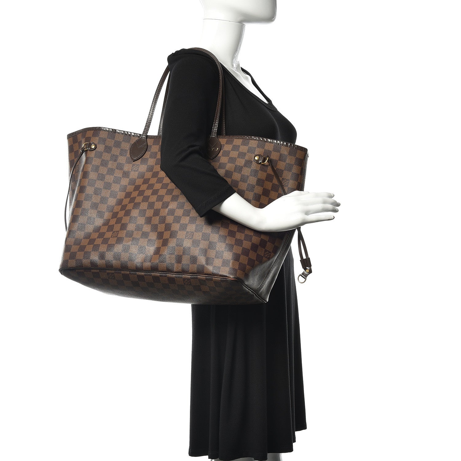 Louis Vuitton Damier Ebene Neverfull GM 2 of 13