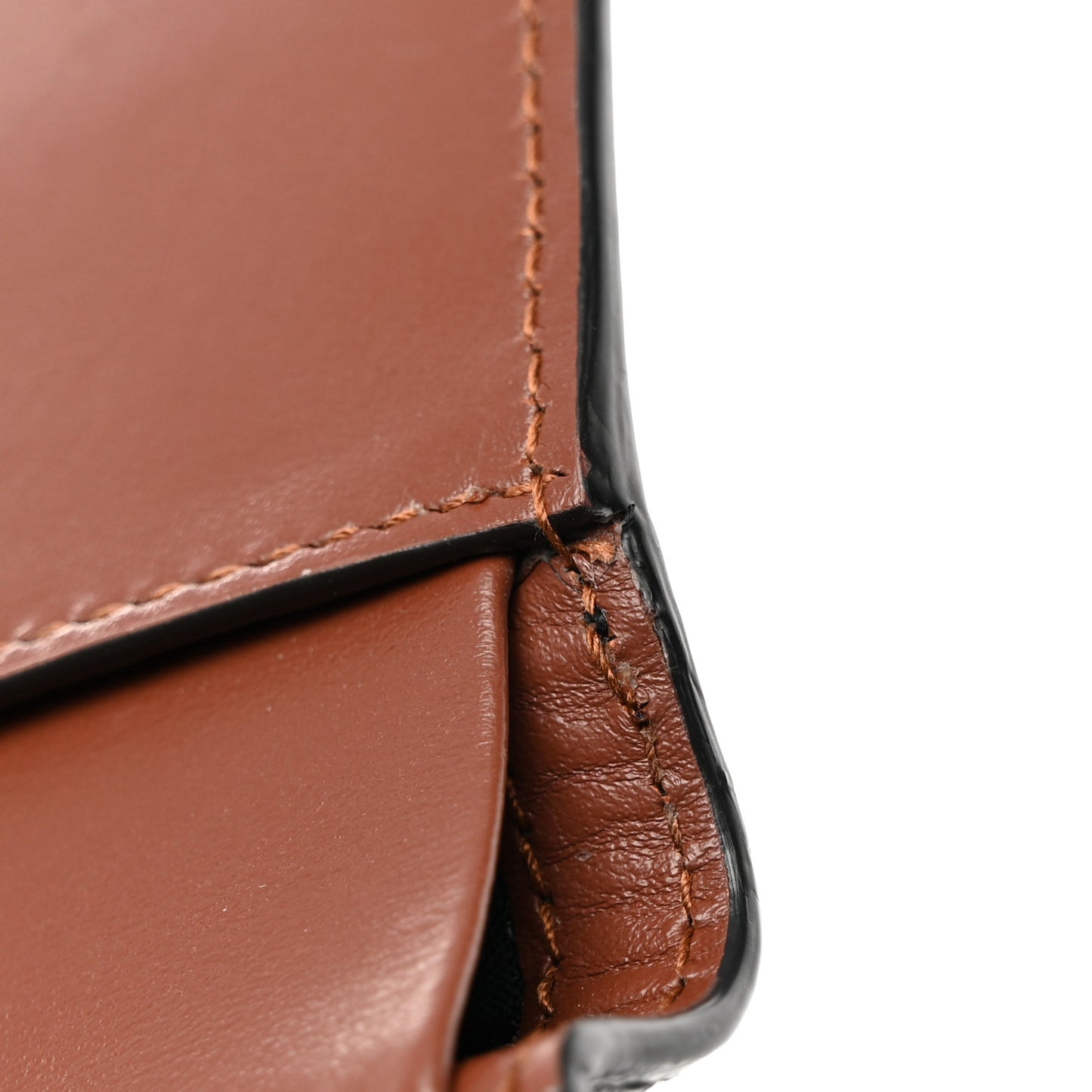E-Canvas Icon Stripe Small Folding Wallet Archive Beige