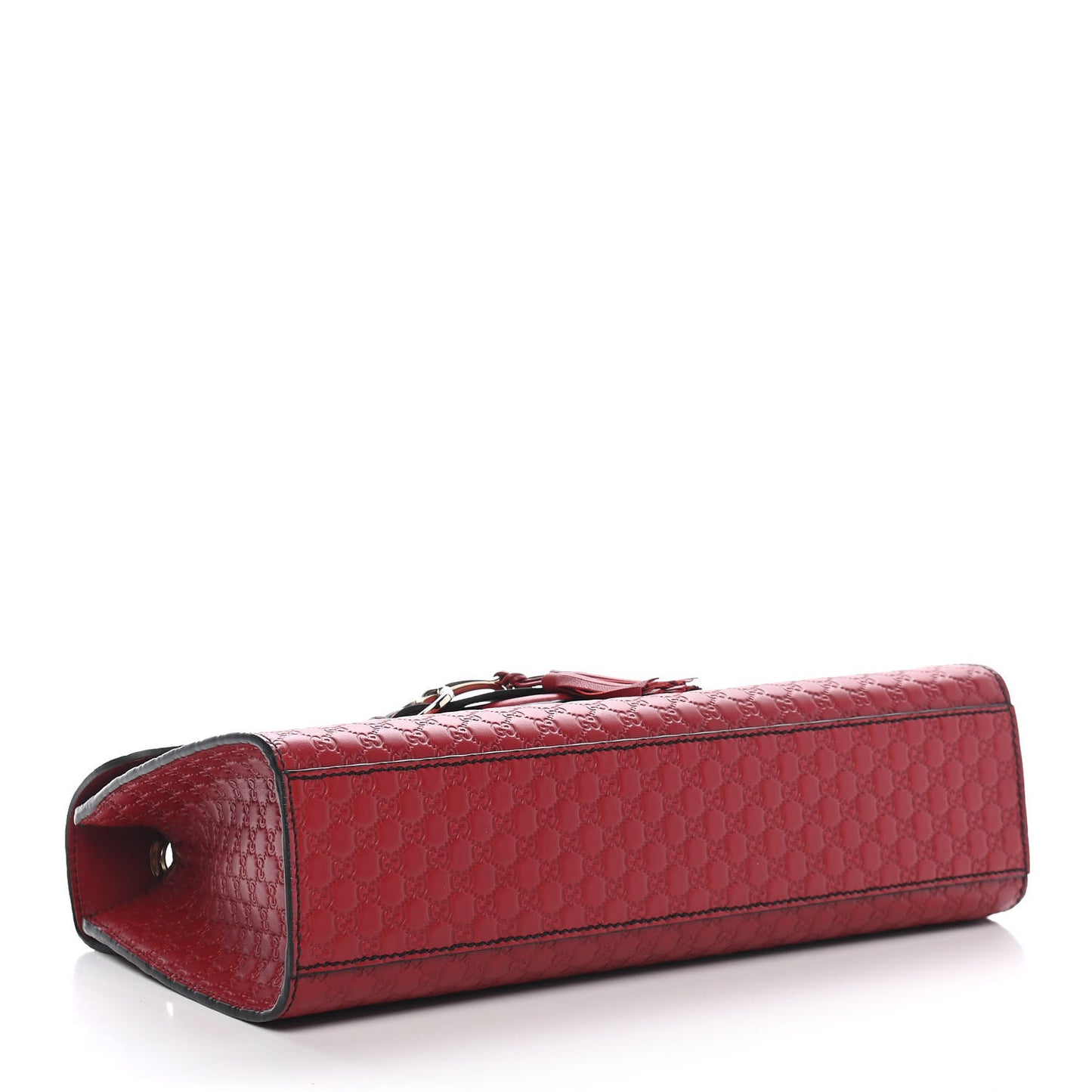 Microguccissima Medium Emily Chain Shoulder Bag Red