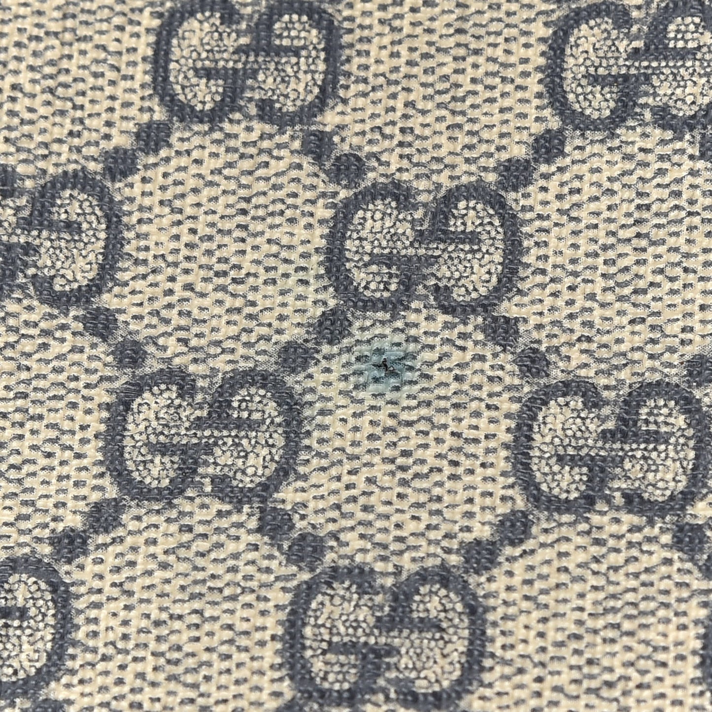 GG Plus Monogram Medium Signature Web Loop Tote Navy