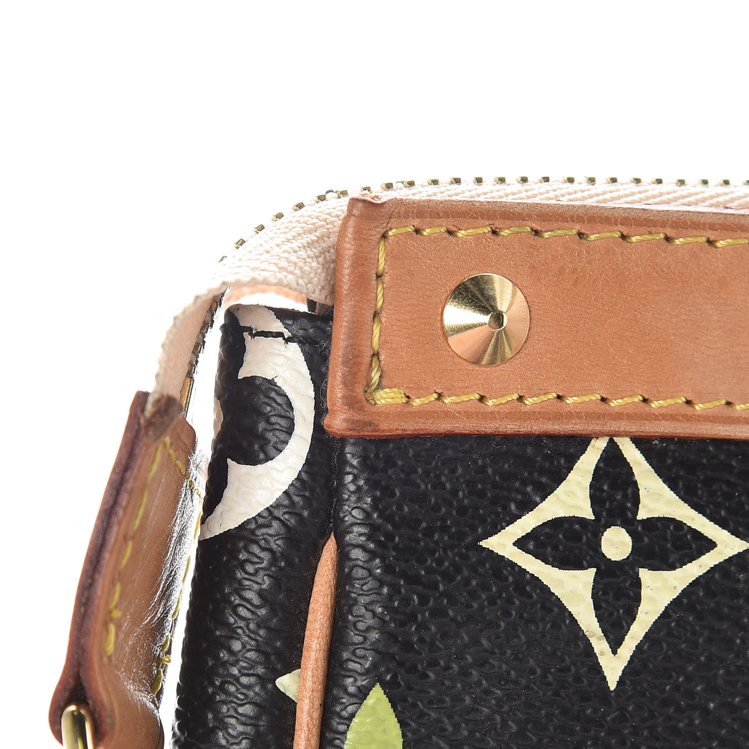 Louis Vuitton Monogram Multicolor Pochette Accessories Black 19 of 20