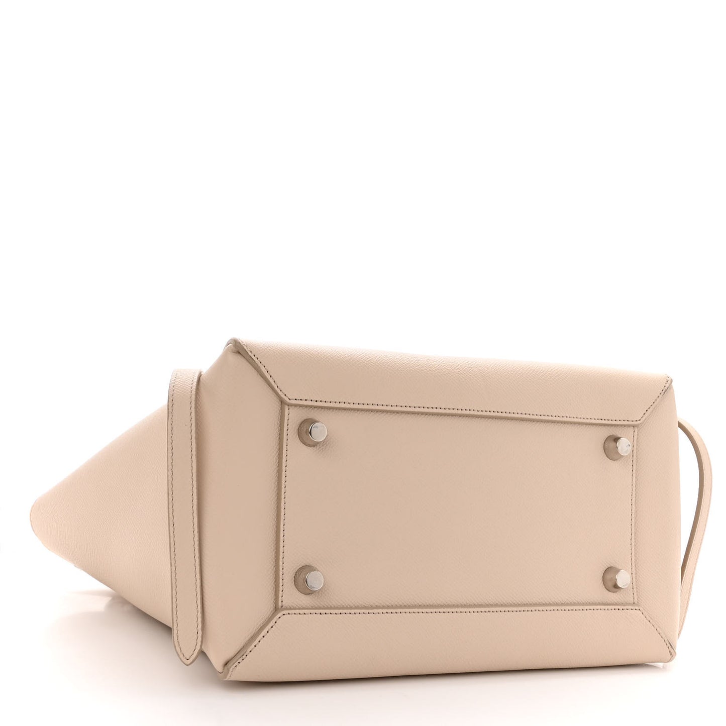 Grained Calfskin Mini Belt Bag Light Taupe