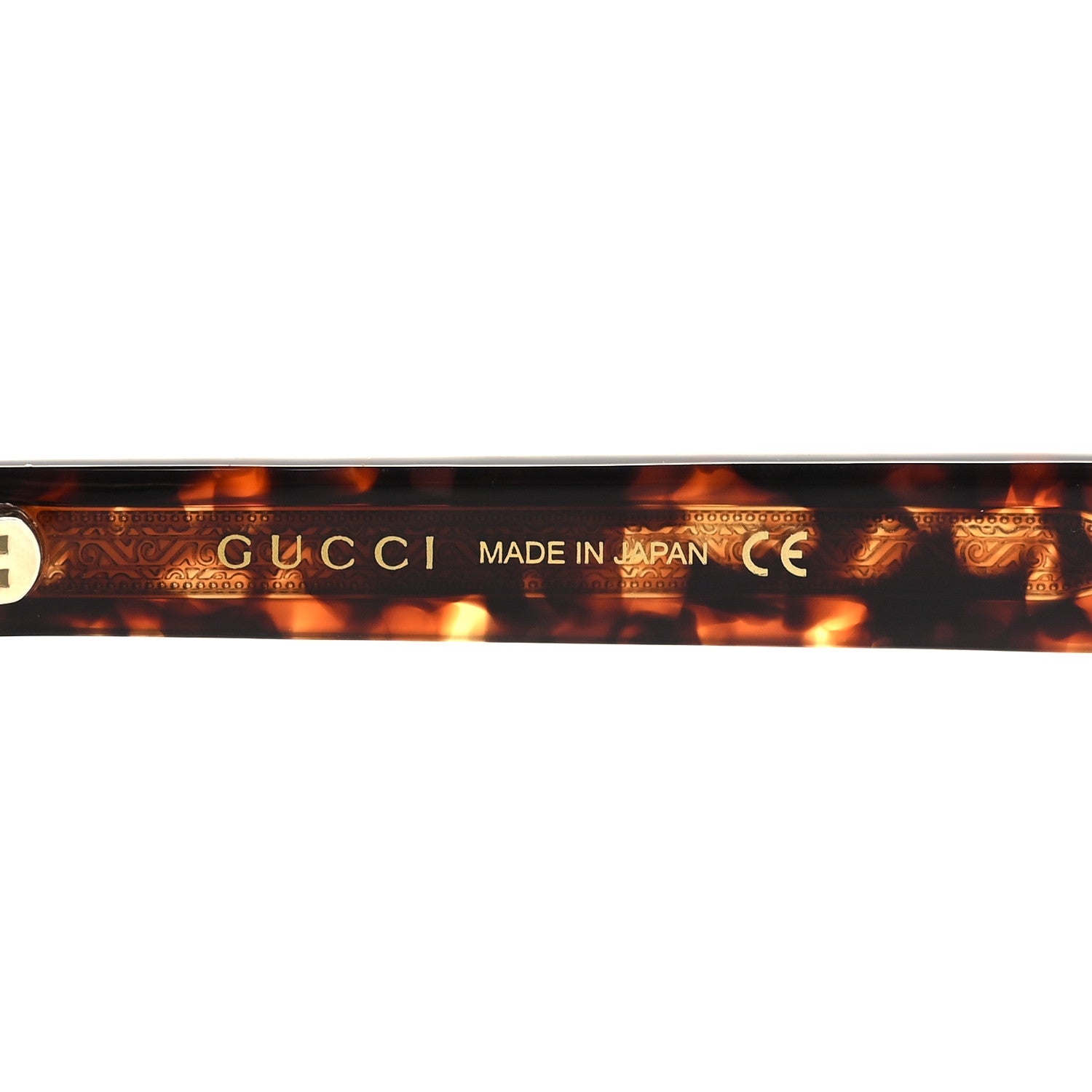 Gucci Round Web Sunglasses GG0583S Havana 5 of 7