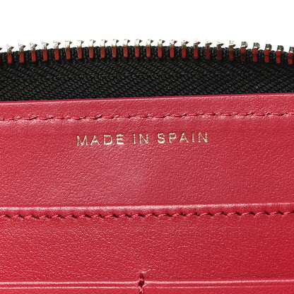 Chanel Lambskin Quilted 19 Long Zipped Around Wallet Black 7 of 10