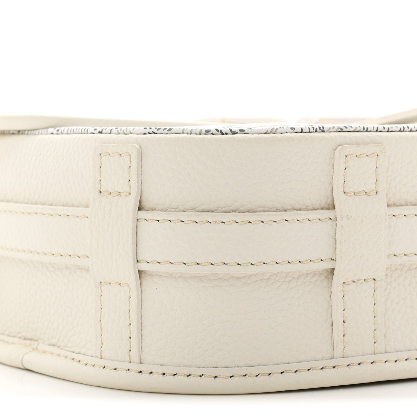 Goyardine Belvedere II PM Messenger Bag White