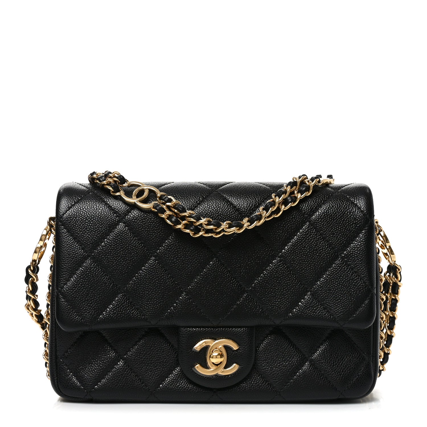 Chanel Caviar Quilted Mini CC You Flap Black