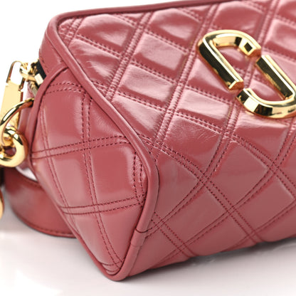 Marc Jacobs Calfskin Quilted The Softshot 21 Bag Santa Fe Red 18 of 21