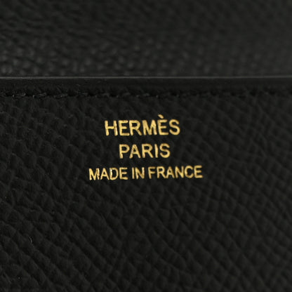 Hermes Epsom Clic Mini Card Holder Black 8 of 10