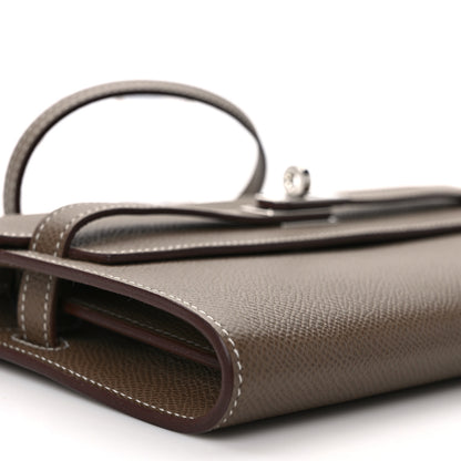 Hermes Epsom Kelly Wallet To Go Etoupe 8 of 9