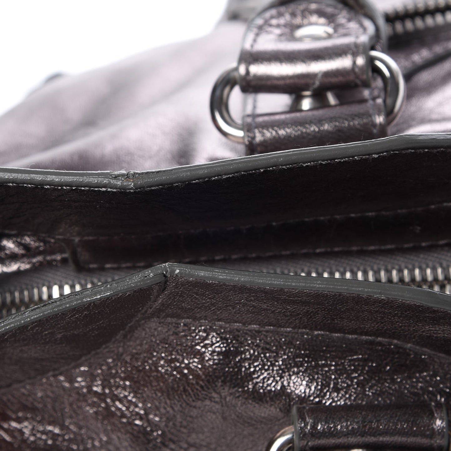 Metallic Agneau Classic Hardware City Pewter