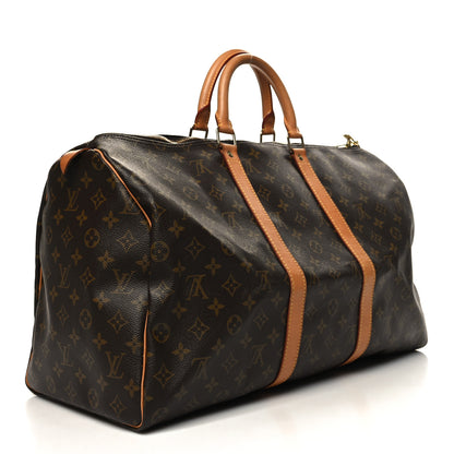 Louis Vuitton Monogram Keepall 50 2 of 13