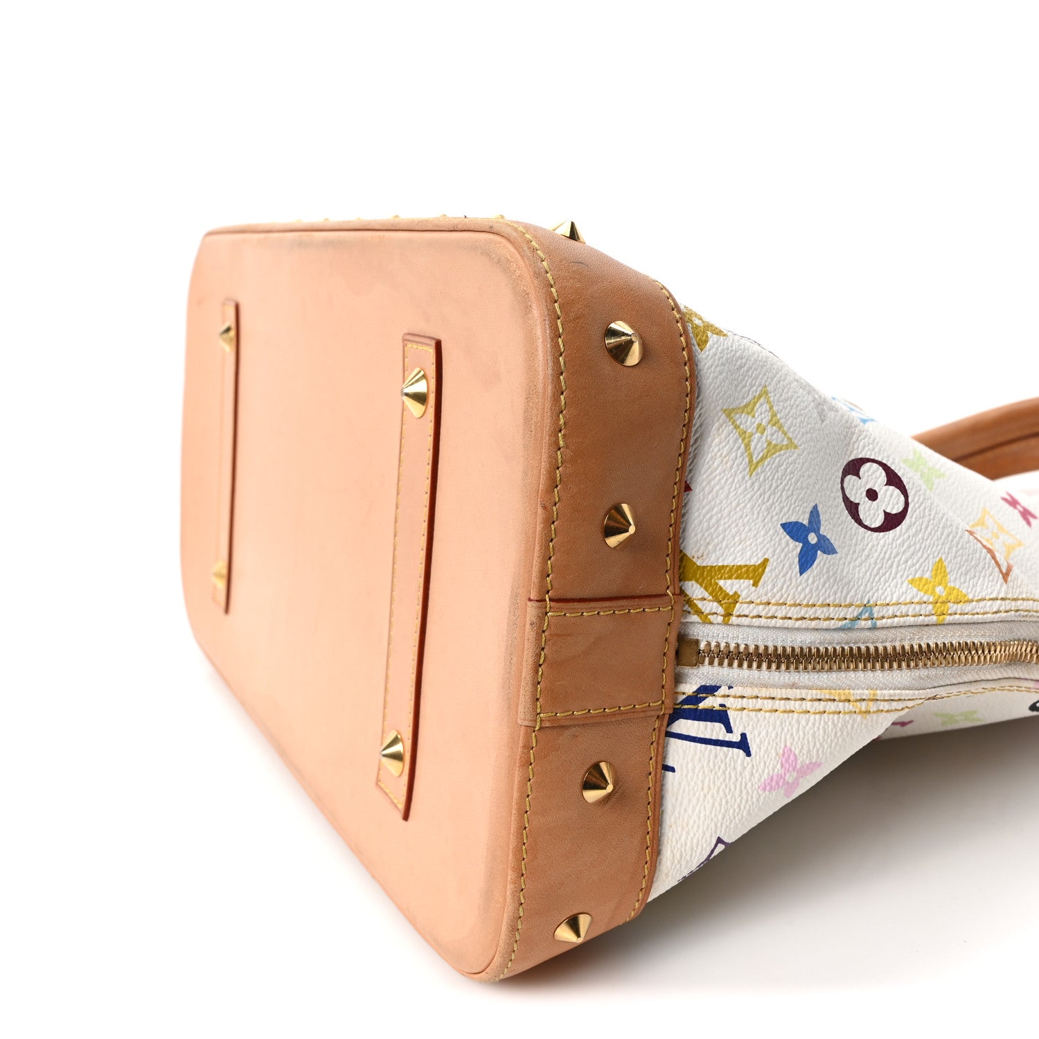 Louis Vuitton Monogram Multicolor Alma GM White 8 of 8