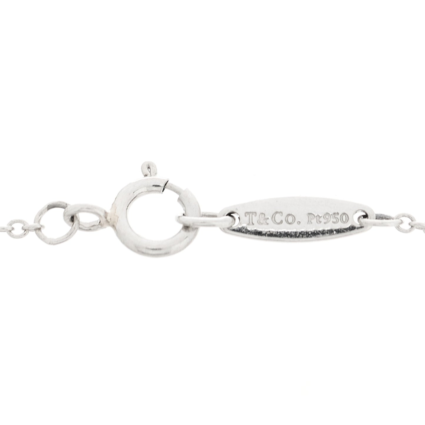 Platinum Diamond .15ctw Elsa Peretti Diamonds by the Yard Station Bracelet