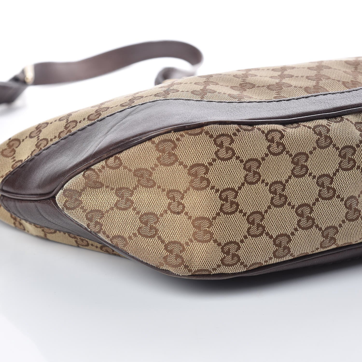 Gucci Monogram Medium Charlotte Hobo Brown 5 of 11
