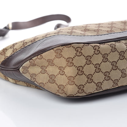 Gucci Monogram Medium Charlotte Hobo Brown 5 of 11