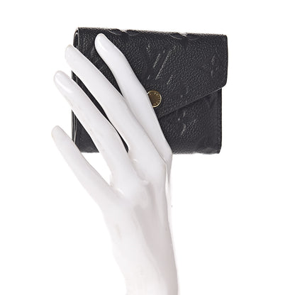 Louis Vuitton Empreinte Zoe Wallet Black 2 of 9