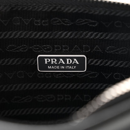 Prada Grace Lux Triangle Logo Embossed Mini Triangle Bag Black 6 of 9