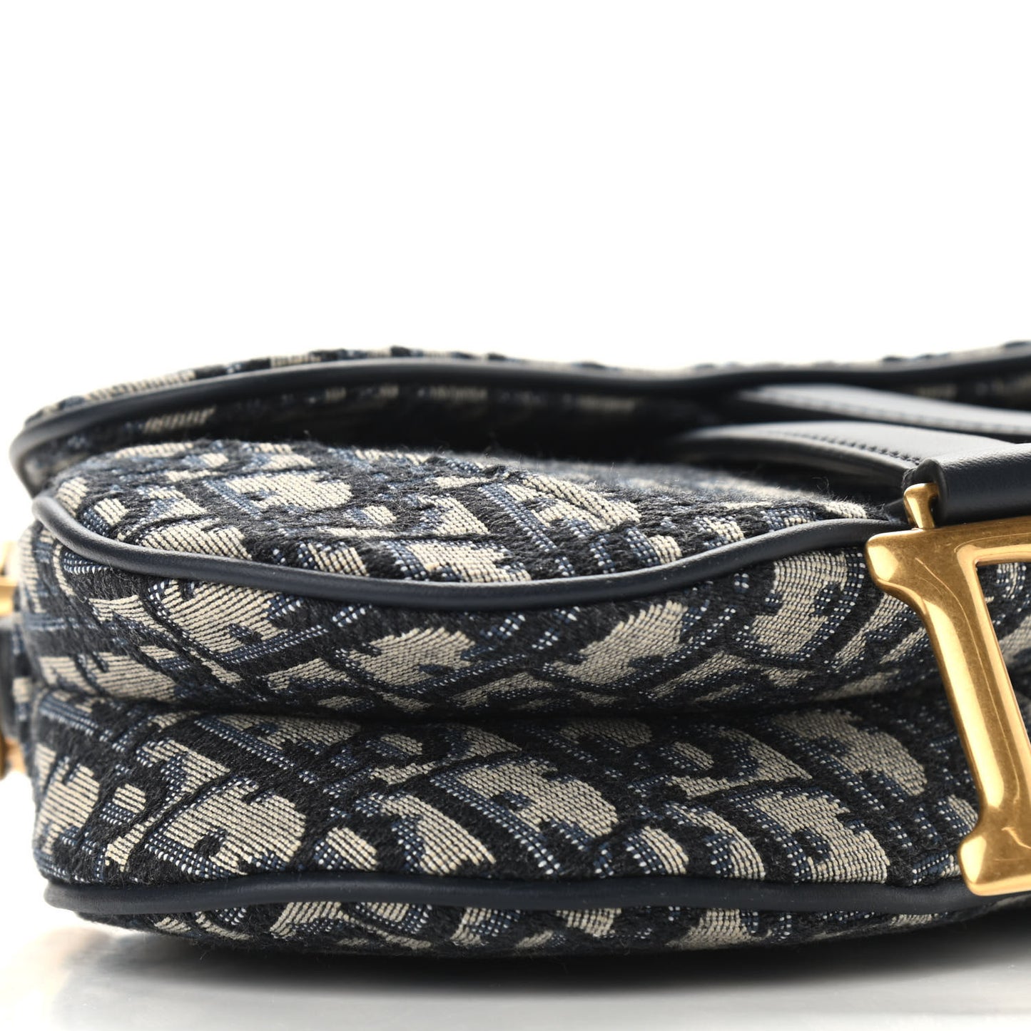 Oblique Mini Saddle Bag Blue