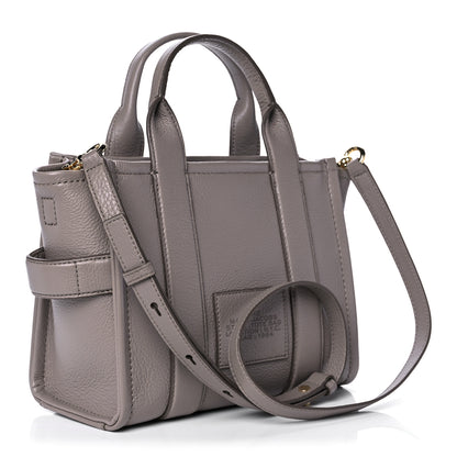 Marc Jacobs Grained Calfskin Small The Tote Bag Taupe 3 of 10