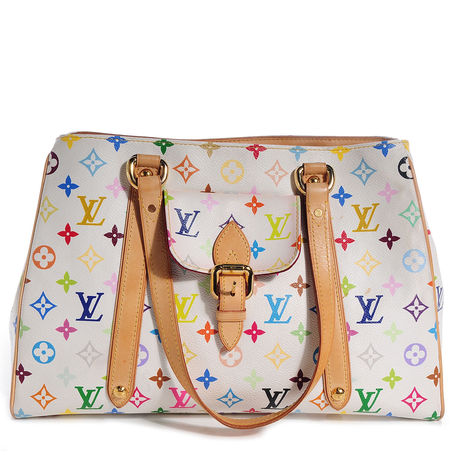 Louis Vuitton Monogram Multicolor Aurelia MM White 1 of 7