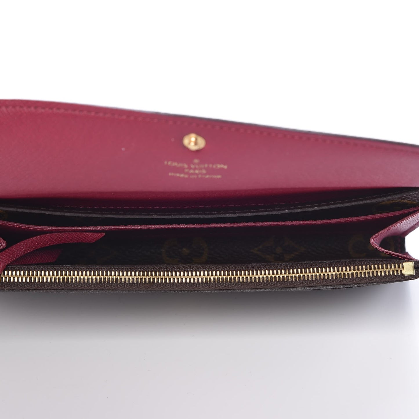 Monogram Emilie Wallet Fuchsia