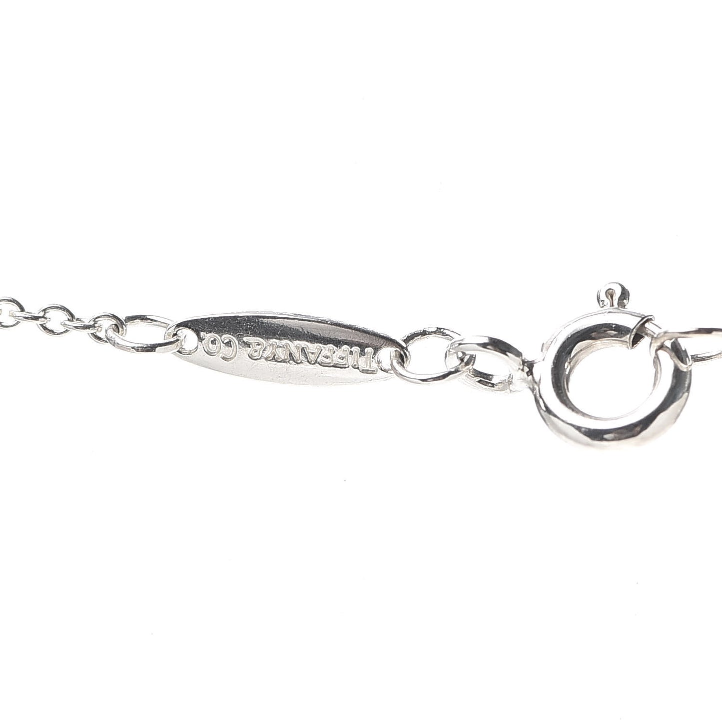 Sterling Silver Elsa Peretti Letter J Pendant Necklace