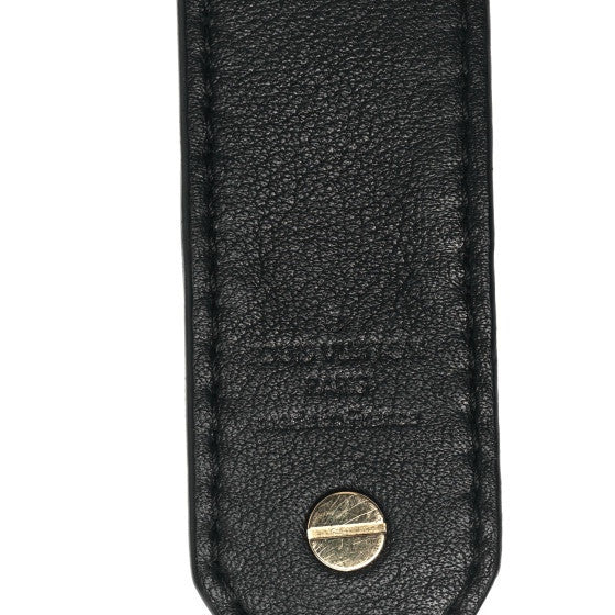 Louis Vuitton Monogram Bandouliere Shoulder Strap XL Black 3 of 4