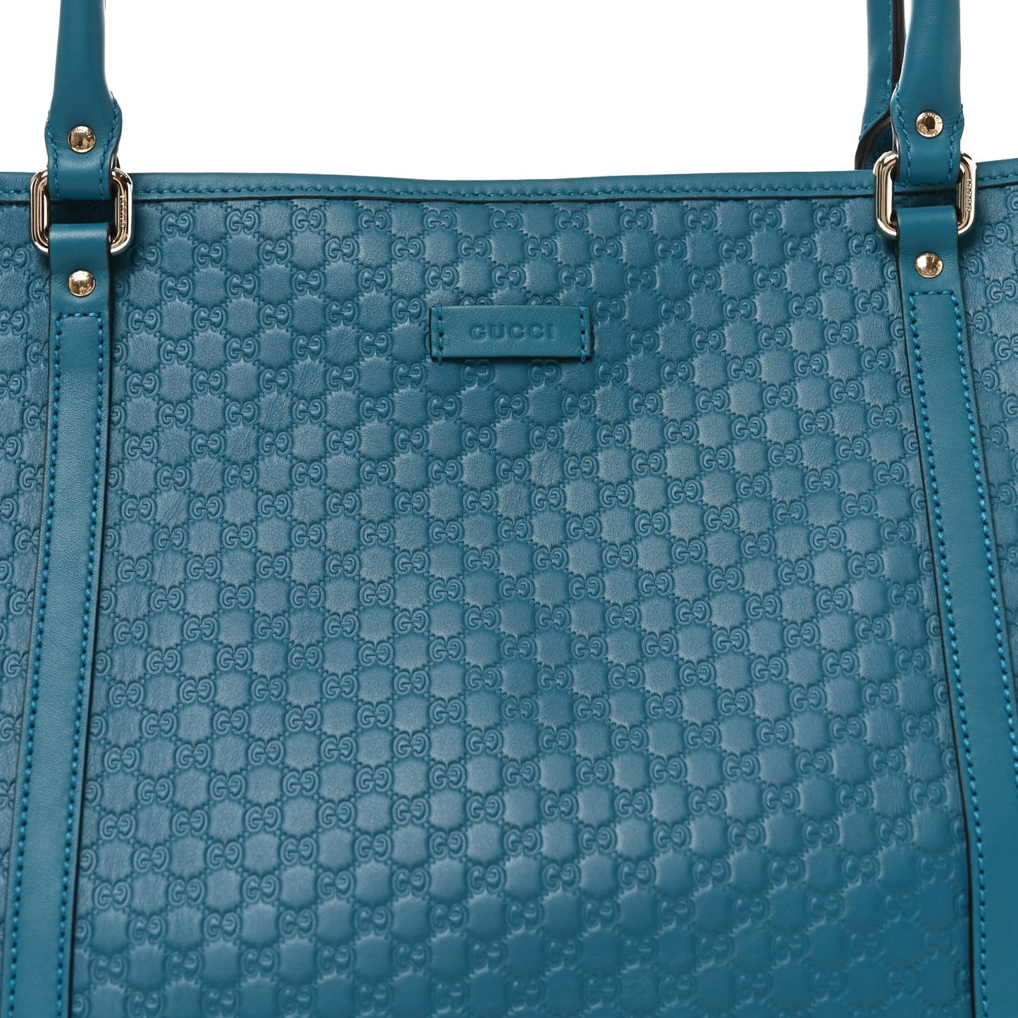 Microguccissima Medium Joy Tote Deep Cobalt
