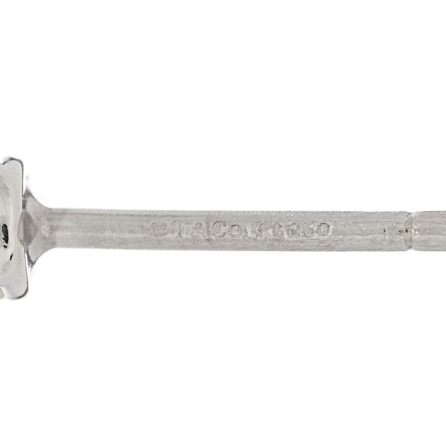 Platinum Diamond .31ctw Solitaire Earrings