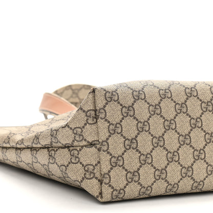 Gucci GG Plus Monogram Medium Signature Web Loop Tote Brown 9 of 10