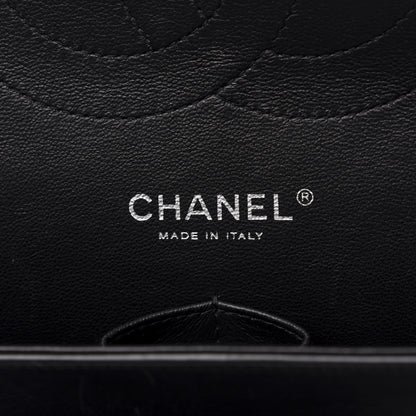 Chanel Patent Quilted Jumbo Double Flap Black 8 of 11