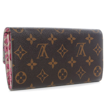 Louis Vuitton Monogram Leopard Sarah Wallet 3 of 8