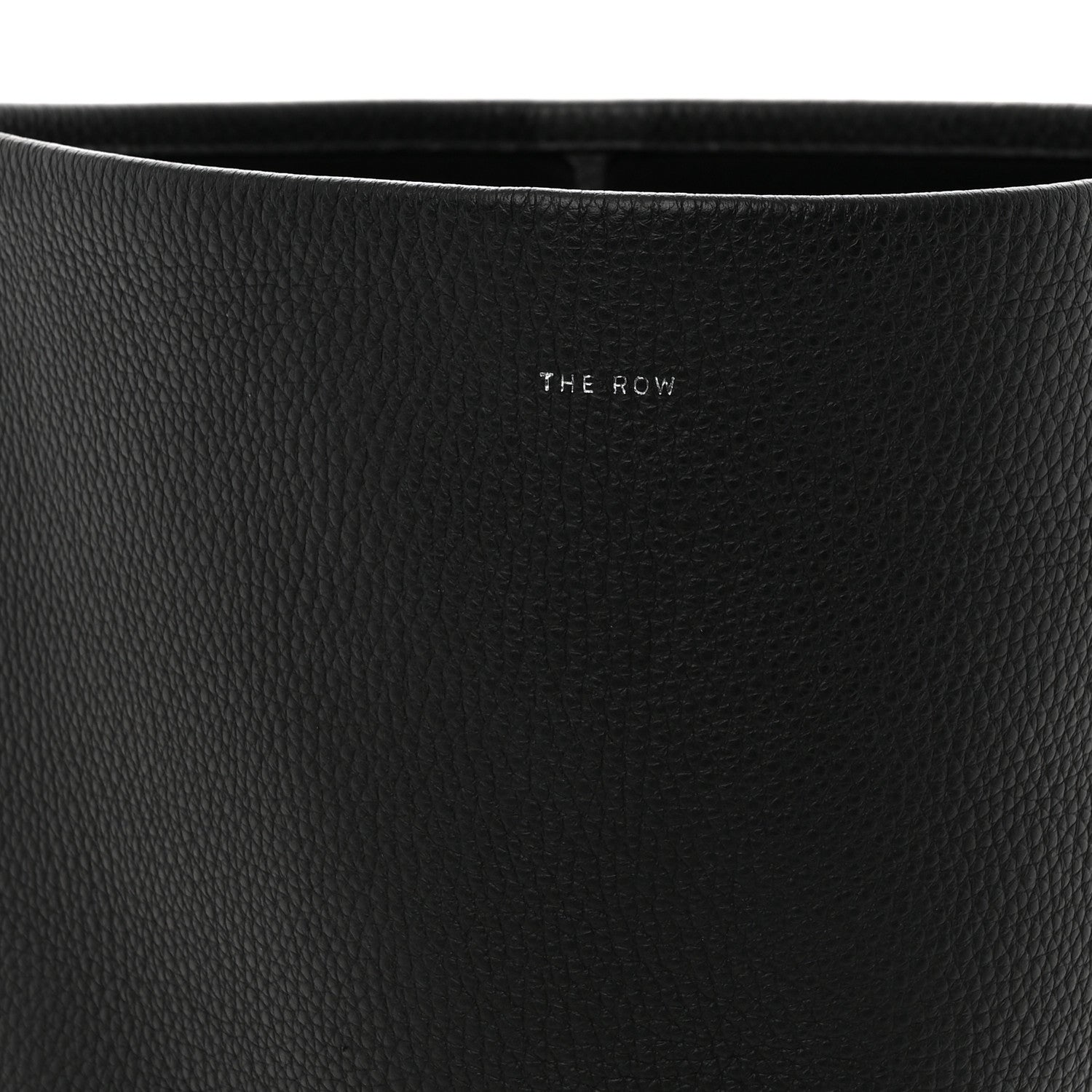 The Row Grained Calfskin Medium N/S Park Tote Black 8 of 10