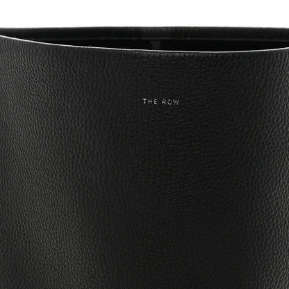 The Row Grained Calfskin Medium N/S Park Tote Black 8 of 10