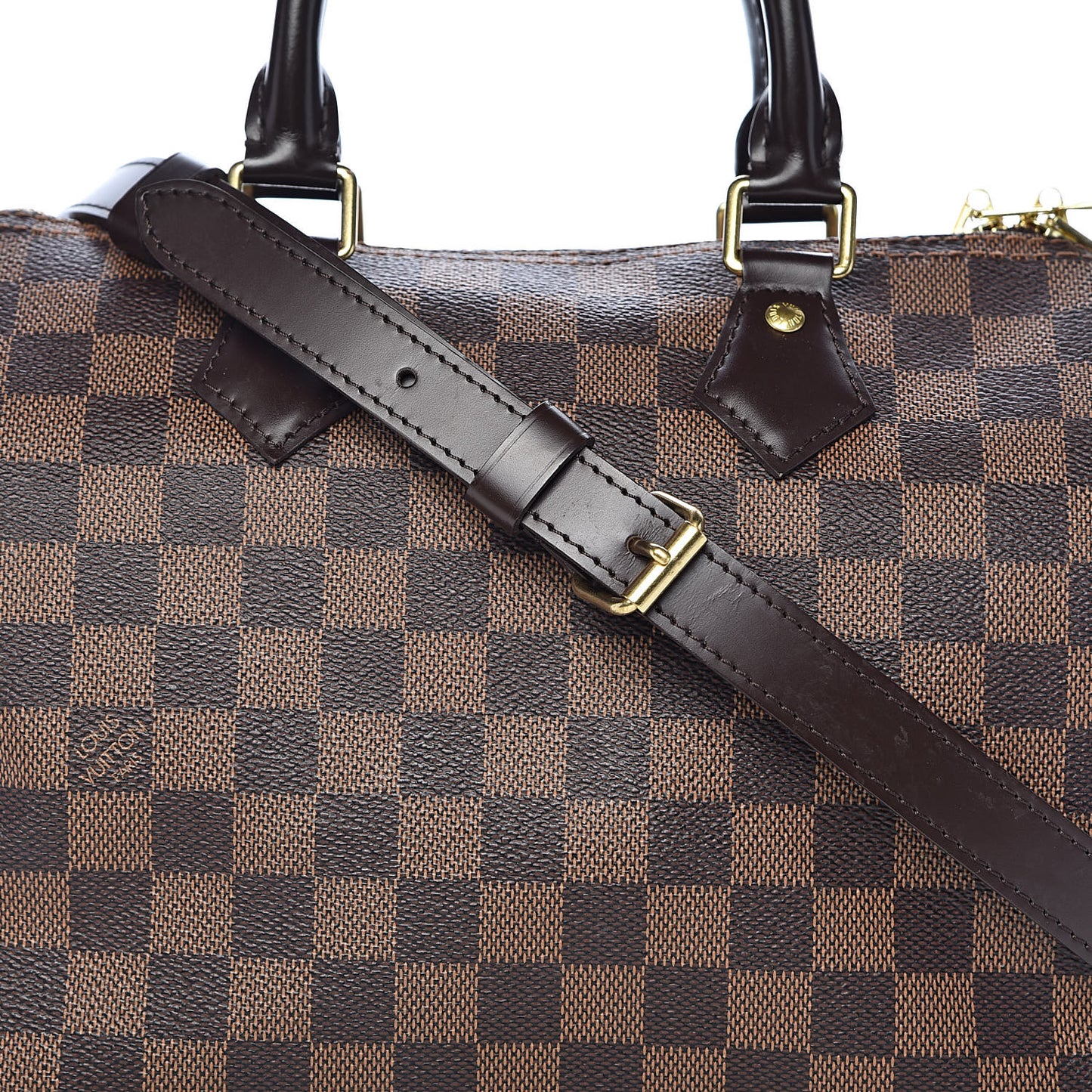 Damier Ebene Speedy Bandouliere 25