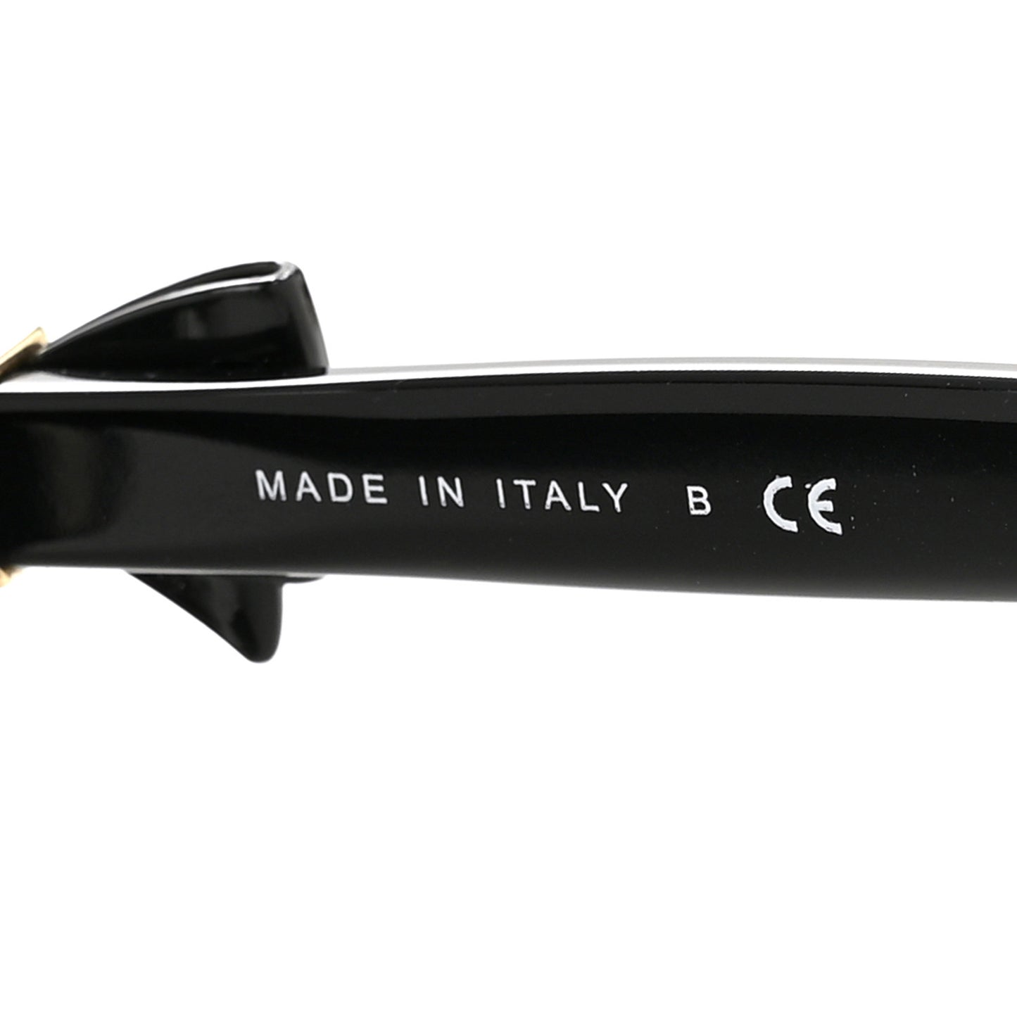 Acetate CC Bow Sunglasses 5171-A Black