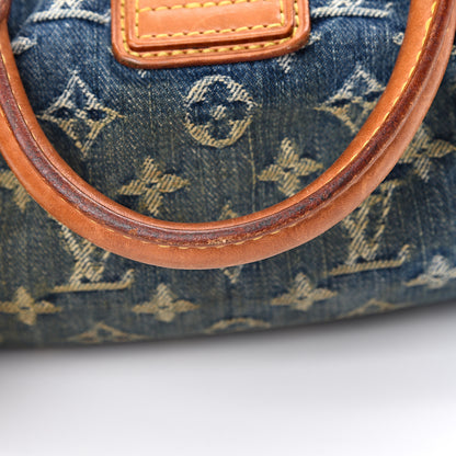 Louis Vuitton Monogram Denim Pleaty Blue 16 of 20