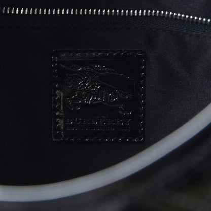 Burberry Patent Quilted Brook Hobo Black 6 of 9