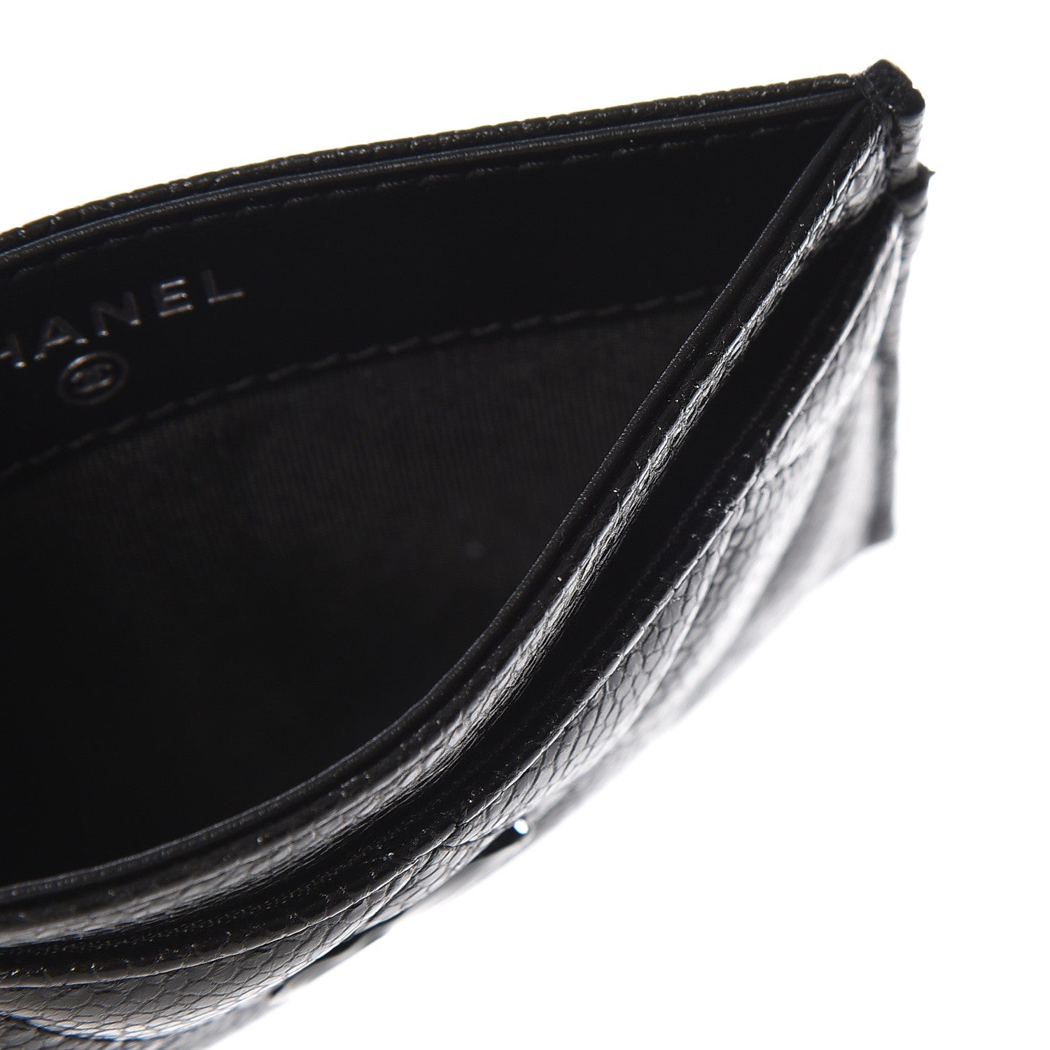 Chanel Caviar Quilted Incognito Card Holder Black 4 of 10