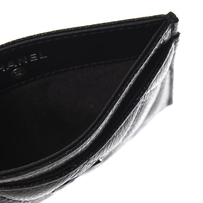 Chanel Caviar Quilted Incognito Card Holder Black 4 of 10