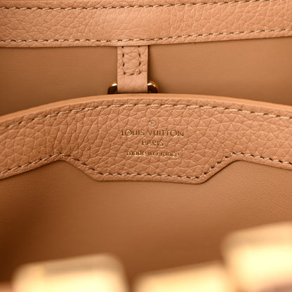 Louis Vuitton Taurillon Capucines MM Arizona Cognac 7 of 11