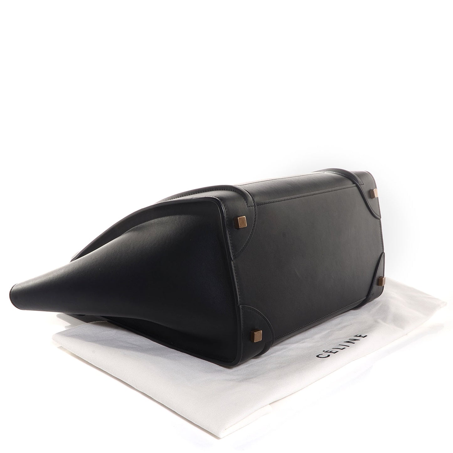 Smooth Calfskin Mini Luggage Black