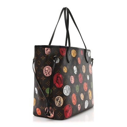 Louis Vuitton X Fornasetti Monogram Cameo Neverfull MM 4 of 10