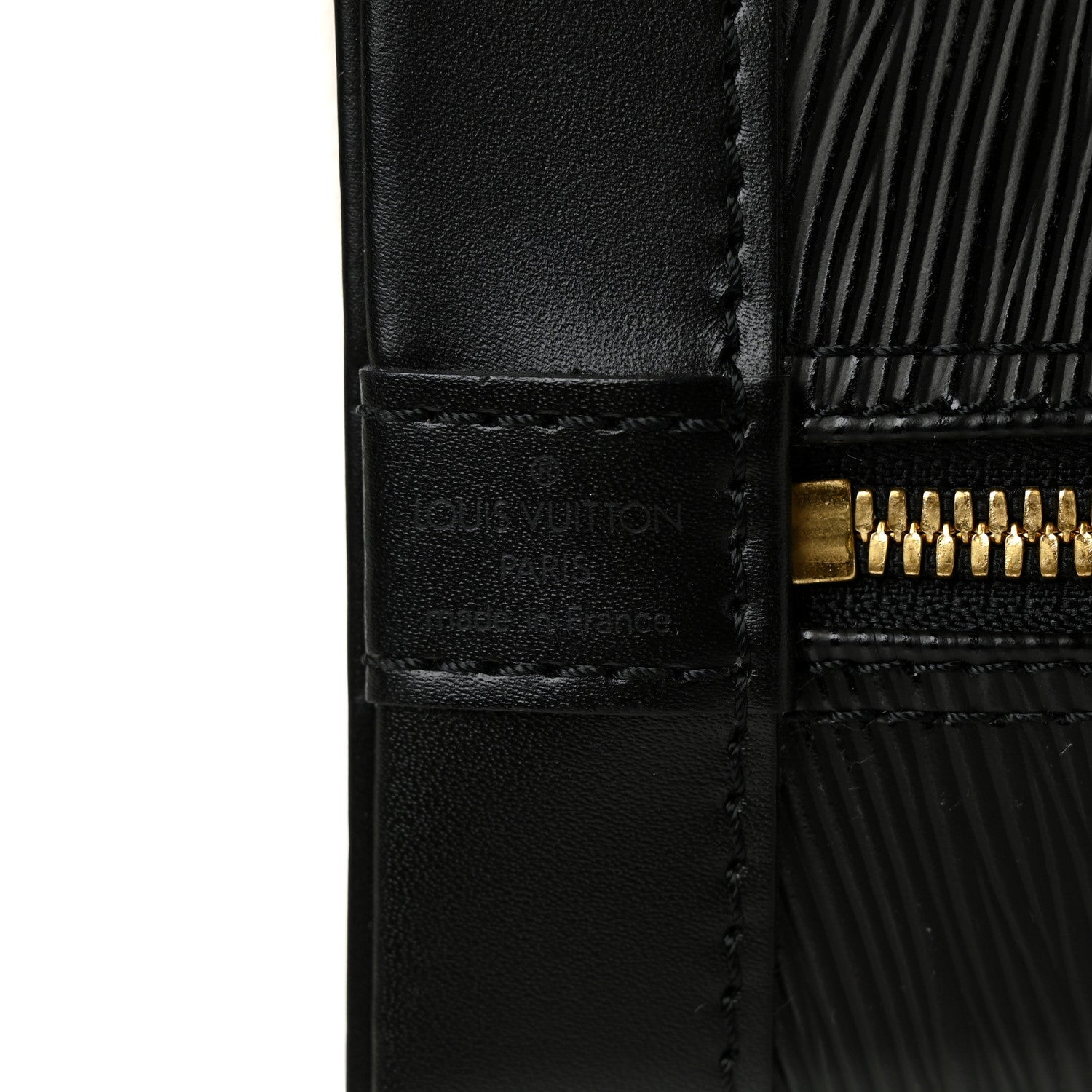 Louis Vuitton Epi Alma PM Black 5 of 6